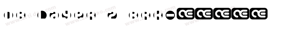 DB Layer 2 BRK字体转换